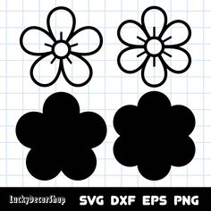 the flower svg files are available for use in crafts and papercrafting projects