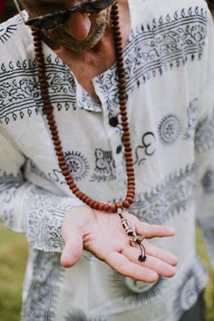 Sander Cohen, Bohemian Style Men, Wrist Mala, Red Tiger, Adjustable Knot, African Necklace, 108 Mala Beads, Red Tigers Eye, Matte Red