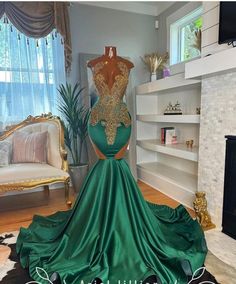 Gold And Green Prom, Green Gold Prom Dress, Gold And Green Prom Dress, Suede Prom Dress, Emerald Green And Gold Prom Dress, Green And Gold Prom Dress, Green Prom Dresses Black Women, Formal Dress For Women, Prom Styles