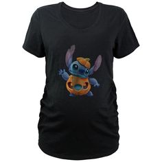 Update your spooky season wardrobe with this Disney's Lilo & Stitch Pumpkin Costume Maternity Graphic Tee. © Disney FEATURES V-neck Short sleevesFABRIC & CARE Cotton, polyester Machine wash Imported Size: XS-MAT. Color: Black. Gender: female. Age Group: adult. Stitch Pumpkin, Maternity Graphic Tees, Pumpkin Costume, Lilo Stitch, Disney Lilo, Womens Maternity, Lilo And Stitch, Spooky Season, Womens Clothing Tops