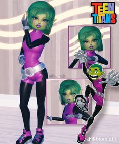 Credit:blumidtii Fav Aesthetic Outfit, Teen Titans Outfits, Duo Dress, Dti Theme, Fancy Dress Code, Dti Hacks, Dti Ideas, Dti Fits