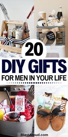 20 diy gifts for men in your life