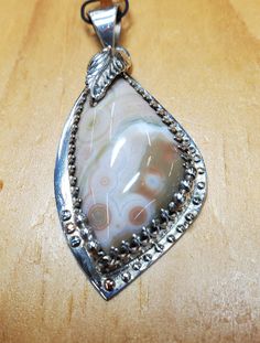 Hand Crafted Sterling silver with ocean jasper. 925 Artisan Silver Jasper Jewelry, Elegant Silver Jasper Jewelry, Silver Jasper Pendant Jewelry, Unique Silver Ocean Jasper Jewelry, Artisan Silver Jasper Necklaces, Artisan Jasper Silver Necklaces, Artisan Silver Jasper Necklace, Spiritual Silver Ocean Jasper Jewelry, Handmade Silver Ocean Jasper Necklace