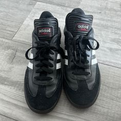 Adidas Sambas Us 8 Worn Twice Adidas Sambas, Shoes Adidas, Adidas Black, Adidas Samba, Black Adidas, Adidas Shoes, Adidas Women, Womens Shoes Sneakers, Shoes Sneakers