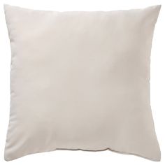 a white pillow on a white background