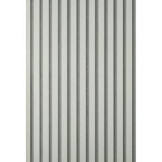 a white and grey striped wallpaper with vertical stripes