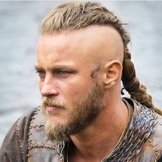 Ragnar Lothbrok Haircut, Viking Hairstyles, Braided Man Bun, Alexander Ludwig, Ryan Guzman, Taylor Kitsch