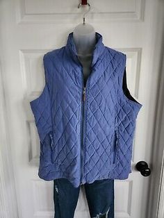 Periwinkle Purple, Quilted Puffer Vest, Rayon Fabric, Puffer Vest, Puffer Jacket, Purple Color, All Seasons, Vest Jacket, Puffer