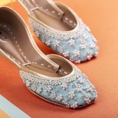 Qhareed - Etsy Jasmine Outfit, Blue Ballet Flats, Bridal Flats, Shoes Free, Motifs Perler