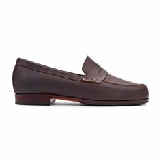 Women's Handcrafted Leather Penny Loafers | The Sabina – Adelante Shoe Co. Classic Slip-on Leather Shoes With Ortholite Insole, Elegant Office Loafers With Ortholite Insole, Classic Plain Toe Moccasins With Ortholite Insole, Classic Ortholite Insole Moccasins For Workwear, Classic Workwear Moccasins With Ortholite Insole, Classic Leather Slip-on Shoes With Ortholite Insole, Classic Slip-ons With Ortholite Insole And Flat Heel, Classic Ortholite Insole Moccasins For Work, Elegant Slip-on Moccasins With Ortholite Insole