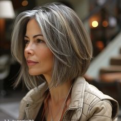 40 Low Maintenance Haircuts for Women Over 50 Hair 50, Mom Hair, Shorter Hair, Gray Hair Cuts, Hair 2024