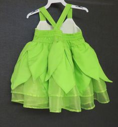 Baby tinkerbell dress costume baby tinkerbell dress baby | Etsy Cute Green Dress For Dress-up, Green Fairy Dress For Dress-up, Green Princess Dress For Summer Dress-up, Princess Style Green Fairy Dress For Spring, Cute Green Tutu Dress With Ruffles, Spring Princess Style Green Fairy Dress, Cute Green Ruffled Tutu Dress, Playful Sleeveless Spring Fairy Dress, Green Sleeveless Tutu Dress For Summer