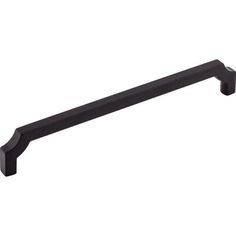 an image of a black cabinet handle