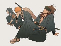 Bleach Fanart Twitter, Rukia Ichigo, Abarai Renji, Ulquiorra Cifer, Burn The Witch