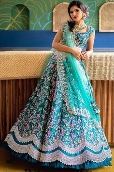 Pakistani Ethnic New Lengha Indian Party Wedding Wear Designer Rtc Lehenga Choli | eBay Orang India, Pakistani Bridal Lehenga, Blouse Lehenga, Sabyasachi Lehenga, Party Wear Lehenga Choli, Lengha Choli, Gaun Fashion, Green Lehenga, Blue Lehenga