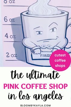 cutest coffee shops Pink Coffee Aesthetic, Chic Coffee Bar