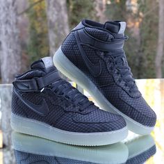 Nike Air Force 1 Mid 07 LV8 Woven Black Men’s Size 12 2016 release 804609-005 Nike Force One, Nike Air Force 1 Mid, Air Force 1 Mid, Nike Force, Force One, Nike Air Force 1, Air Force 1, Nike Air Force, Men's Sneakers