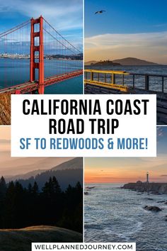 the california coast road trip is one of the best things to see