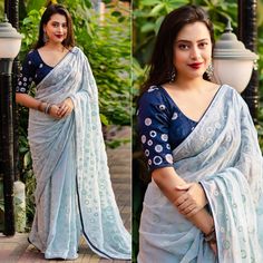 Light Blue colored saree is made from georgette fabric which is highlighted with beautiful sequins work as shown. comes along unstitched sequins embroidered art silk blouse piece which you can customise as per your design/style. Occasion - You can wear this saree for parties, functions and ideal for any fashionista. Note:- The actual product may differ slightly in color and design from the one illustrated in the images when compared with computer or mobile screen. Measurements: Saree : Georgette Light Blue Unstitched Blouse Piece For Festivals, Bollywood Style Light Blue Saree With Resham Embroidery, Light Blue Saree Blouse Piece With Self Design, Light Blue Semi-stitched Blouse Piece For Festivals, Blue Semi-stitched Traditional Wear With Sequins, Light Blue Semi-stitched Blouse For Festivals, Navratri Georgette Embroidered Fabric For Unstitched Blouse, Festive Light Blue Saree With Unstitched Blouse, Light Blue Georgette Dupatta With Zari Work