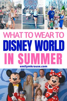 what to wear to disney world in summer for family vacations and families with special needs