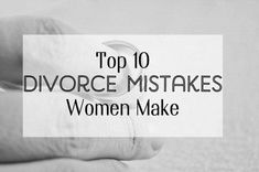 Divorce is hard enough without making it worse for yourself. Read about the top 10 mistakes women make after divorce and how to avoid them. #divorceonline Moving On After Divorce, Survive Divorce, Co-parenting, Single Mom Dating, Dealing With Divorce, Quotes About Moving