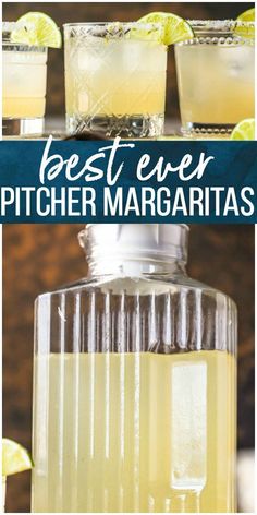 the best ever pitcher margaritas