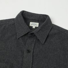 Son of a Stag is proud to welcome veteran Parisian outfitters Hartford to the roster. Seamlessly merging American prep and laidback, California cool with a fresh continental sensibility, the brand renews classic pieces with a contemporary, understated style that we have come to love. One item we think does this so well is the Percey wool shirt. Made from a recycled, washable wool, this shirt is the perfect autumn/winter piece to have in your layering arsenal, and can be worn as a shirt or a jack California Cool, Wool Shirt, Black Button, Button Shirt, Sewing A Button, Clothing Co, Wool Fabric, Wool Blend, Work Outfit