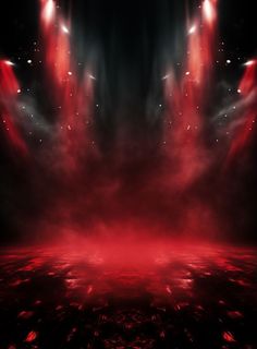 Backgrounds For Party Flyers, Rock Stage Background, Red Studio Background, Red Stage Background, Concert Effects, Red Room Background, Red Stage Lighting, Celebration Graphic Design, Club Background Party