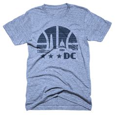 Small  Washington DC Basketball Vintage Blue/Blue  by Sneekis Basketball Graphics, Dc Costumes, School Trips, Basketball Vintage, Dc Trip, Tee Ideas, Dc Fashion, Travel Tshirt, Circuit Ideas