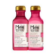 PRICES MAY VARY. Title: Maui Moisture Lightweight Hydration + Hibiscus Water Conditioner for Daily Moisture, No Sulfates, 13 with Lightweight Hydration + Hibiscus Water Shampoo for Daily Moisture, No Sulfates, 13 fl. Product Type: Products > Hair Care > Shampoo & Conditioner > Conditioners Preppy Hair Care Products, Maui Shampoo And Conditioner Aesthetic, Maui Hair Care, Maui Shampoo And Conditioner, Target Stuff, Conditioner And Shampoo, Hibiscus Water, Bathroom Dorm, Maui Moisture