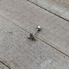 a pair of screws laying on the ground