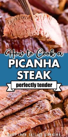 This delicious Picanha steak recipe is so tender and juicy. This unique Brazilian beef cut makes a fantastic steak that is the perfect winter lunch or dinner option that your whole family will love. Grab your ingredients and try this easy Picanha steak today!