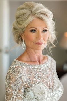 Bouffant Wedding Hair, Hairdo For Mom Of The Bride, Grandma Hairstyles For Wedding, Big Hair For Wedding, Grandmother Hairstyles Wedding, Mother Of The Bride Up Do Hairstyles, Mother Of The Groom Hair Ideas, Grandmother Of The Bride Hairstyles, Hairstyle For Mother Of The Bride