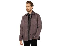 John Varvatos Blythe Classic Fit Long Sleeve Workshirt W745Y2 - Men's Clothing : Purple Haze : The John Varvatos Blythe Classic Fit Long Sleeve Workshirt is ideal for your formal meetings. Regular fit. Pointy collars. Long sleeves. Breast pocket at chest. 98% cotton, 2% elastane. Machine wash, tumble dry. Imported. Measurements: Length: 31 in Sleeve Length: 37 in Product measurements were taken using size MD. Please note that measurements may vary by size. Pointy Collar, John Varvatos, Men's Clothing, Bomber Jacket, Long Sleeves, Sleeve Length, Mens Outfits, Purple, Free Shipping