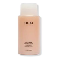 Thick Hair Shampoo - OUAI | Ulta Beauty Ouai Thick Hair, Shampoo For Wavy Hair, Ouai Shampoo, Shampoo For Thick Hair, Ouai Hair, Evening Eye Makeup, Keratin Smoothing, Color Safe Shampoo, Hair Concerns