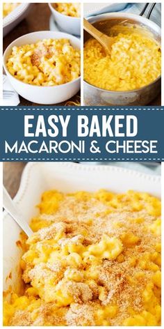 macaroni and cheese casserole in a white dish