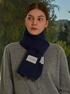 Composition : VIRGIN WOOL 100%Color : NAVYCountry of Origin : CHINA Wool Knit Scarf, Luxury Blue Wool Scarf, Knit Scarf, Scarf Accessory, Women Accessories, Navy, Wool, The Originals, Knitting