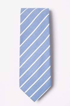 Harvard Tie by The American Necktie Co Summer Cotton Ties For Business, Elegant Blue Cotton Ties, Cotton Ties For Black Tie Events In Summer, Cotton Ties For Black Tie Occasions In Summer, Blue Cotton Tie For Formal Occasions, Classic Blue Suit And Tie Accessories For Summer, Striped Summer Tie, Striped Summer Ties, Casual Blue Ties For Spring