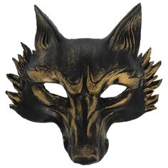 PRICES MAY VARY. 🐺🐺PARTY COSTUMES: Great props for the masquerade party to create an exciting and mysterious atmosphere. Wearing it, your festival or party atmosphere will be more joyful and active. 🐺🐺WOLF HALF FACE MASK: The wolf half face mask has a vintage design with a mysterious atmosphere, easy to wear and designed with a back strap for stability and non-slip. 🐺🐺LIGHTWEIGHT MATERIAL: This wolf mask is made of PU Foams, the material is lightweight, soft and comfortable to wear. And no Wolf Mask Aesthetic, Wolf Masquerade Mask, Hare Mask, Masquerade Mask Aesthetic, Animal Masquerade Mask, Vampire Mask, Creepy Masks, Wolf Mask, Lion Mask