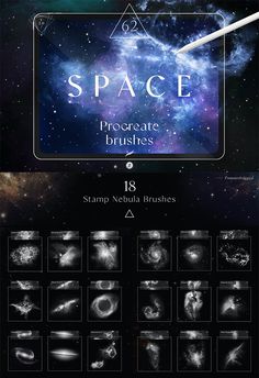 space photoshopped brushes for photoshopping