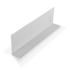 a white shelf sitting on top of a white floor