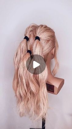 Easy Full Ponytail Hairstyles, Easy Updos For Really Long Hair, Up Do Hair Styles For Prom, Hair Updos Tutorials Videos, How To Do Long Hair Updos, Updo Hacks Tips And Tricks, Easy Loose Updos For Long Hair, Gatsby Updo For Long Hair