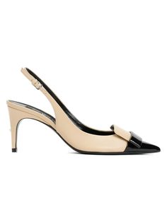 1198 SERGIO ROSSI SLINGBACK Slingback Heels, Power Suit, Prada Designer, Slingback Heel, Sergio Rossi, Slingback Pump, You've Been, Calf Leather, Bags Designer