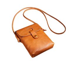 Experience the best of both worlds with our Retro Top Layer Cowhide Mobile Phone Bag. Made with elegant shoulder crossbody design, this bag is perfect for everyday wear. Crafted from the first layer of cowhide, it offers durability, style, and versatility all in one. Upgrade your accessory game today. Product Informati Casual Leather Satchel With Cell Phone Pocket, Leather Phone Bag Satchel For Daily Use, Solid Color Leather Rectangular Phone Bag, Leather Shoulder Bag With Mobile Phone Pocket, Leather Phone Shoulder Bag For Everyday Use, Leather Shoulder Phone Bag, Leather Shoulder Phone Bag For Everyday Use, Leather Phone Bag With Adjustable Strap, Classic Leather Phone Bag With Adjustable Strap