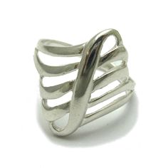 Sterling silver ring. Stamped 925. Approximate weight 2.7 grams. Top width 2.1cm (0.84 inches). All our jewels are made from solid sterling silver 925/1000 and are carefully crafted by hand in our family workshop. We dispatch your orders in 5 working days, worldwide and the postage is $5. We ship registered priority mail. Please allow 5-7 working days for delivery in Europe and 10-15 working days outside Europe. For any questions - please do not hesitate to contact me! Nickel Free Silver Open Band Ring, Silver Nickel-free Open Band Ring, Silver Open Ring Midi Rings For Formal Occasions, Nickel-free Sterling Silver Open Band Ring, Sterling Silver Open Band Ring Stamped 925, Sterling Silver Open Band Ring, Sterling Silver Open Band Ring With 925 Stamp, Silver Wide Band Ring With Polished Finish, Silver Wide Band Ring With Polished Open Band