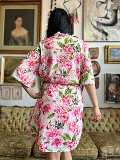 This one size Vintage Floral Robe is perfect for any occasion. Crafted from 100% polyester, this beautiful robe is designed to provide timeless style and lasting comfort. With it's floral pattern, this robe is sure to be eye-catching and stylish. One Size (fits S/M) This is a preloved item. Floral Robes, Show Me Your Mumu, Show Me Your, British Indian, Show Me, Timeless Style, Brunei, Vintage Floral, Timeless Fashion