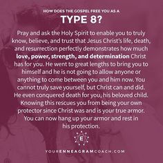 Enneagram Type 8, Entp And Intj, Enneagram 8, Enneagram 3, Enneagram 2, Enneagram 9, The Enneagram, Miracle Prayer, Gospel Message