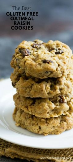 the best gluten free raisin cookies