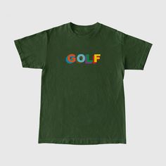 Golf Shirt, Golf Wang Tee Shirt, Tyler Golf Shirt, Y2k College Shirt College Crewneck, Chan Chan, College Shirt, Golf Hoodie, College Shirts, Golf Wang, Aesthetic T Shirts, Shirt Y2k, Vintage Crewneck