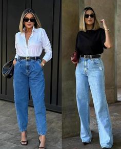 🤍All Items by @MONTTERINI Comment “LINK” To Get Links Directly In Your DM 🔥 SHOP 👉 🔗 MONTTERINI. COM ✅ Sizes XS-XXL Free shipping worldwide & All taxes included🚀 👉SHOP @montterini Slouchy Outfit, Light Wash Jeans Outfit, Work Outfit Inspiration, Looks Jeans, Paris Chic, Work Chic, Pants Women Fashion, Fashion Wishlist, Layering Outfits